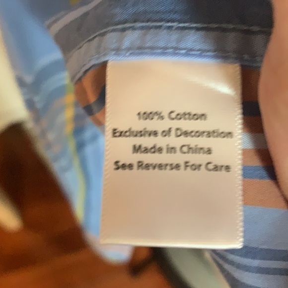 Tackle & Tide Plaid Long‎ Sleeve Button Down Large - Picture 9 of 10